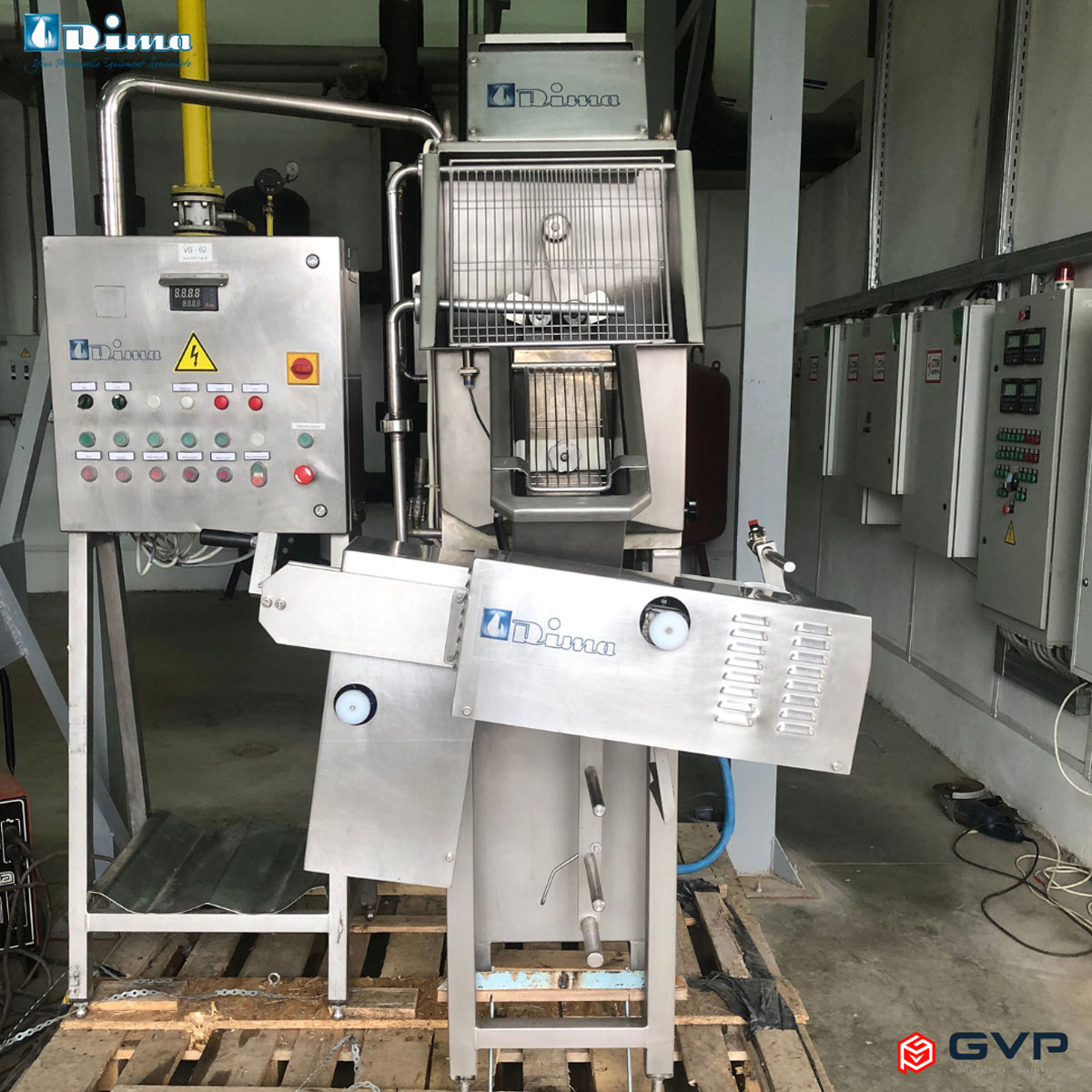 Відновлене обладнання для виробництва моцарели – DIMA Compact 200